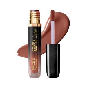 FACESCANADA Comfy Matte Wow Liquid Lipstick - Choco Couture 01, 3.8Ml | One Swipe Application | Highly Pigmented | Comfortable Wear | Glides Smoothly | Long Lasting | Transferproof