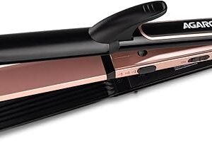AGARO 3in1 Hair Styler, Straightener, Crimper, Curler For Women HS1119, Keratin Infused Ceramic Coated Plate, Variable Style Settings, Hair...