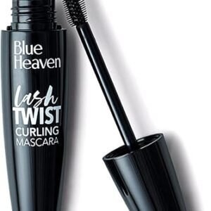 Blue Heaven Lash Twist Curling Mascara Waterproof Black | Quick Dry | No Clumping | Long Lasting Mascara for Women | 12ml