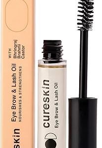 Cureskin Eye Brow & Lash Oil | Nourishes and Strengthens (7 ml) | Eyelash Growth Serum | Lash Serum for Eyelash Growth