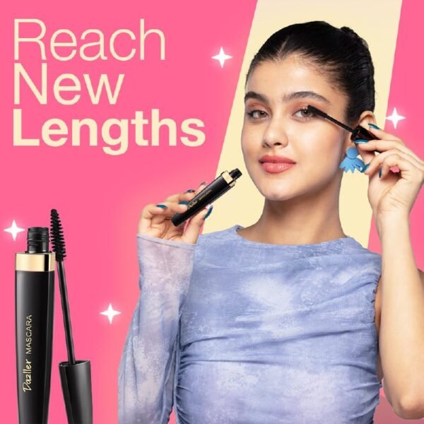Dazller Lash-a-Long Mascara, Lightweight, Water-resistant, Smudge-proof, Clump-free, Enriched with Lash-friendly emollients, 12.5g - Image 2
