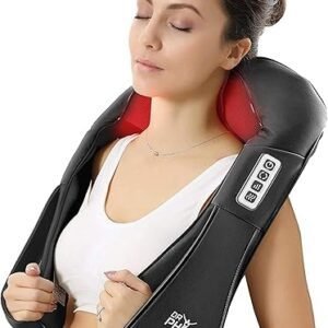 Dr Physio (USA) Electric Heat Shiatsu Machine Body Massagers (for Cervical Neck Shoulder & Back Pain Relief)