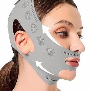 Face Fat Reducer, Double Chin Reducer, Silicone Face Mask For Women Skin Care Strap Tools Wrinkle Beauty