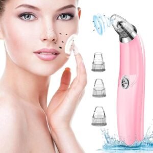 Fidrox Premium Blackhead Pimple Removal Pore Cleaner Vacuum Suction Tool for Men and Women 4 in 1 Multi-function Blackhead Remover Tool Blackhead...