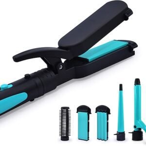 Havells 5-in-1 Multi Styling Kit - Straightener, Curler, Crimper, Conical Curler & Volume Brush | For Multiple Hair Styles | 2 Years Guarantee |...