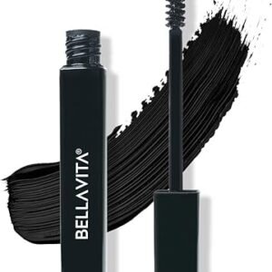 Intense Drama Waterproof Mascara 8ml | Lengthening & Volumizing Mascara | Curl Lock Formula | Smudge-Proof | Waterproof | Jet Black