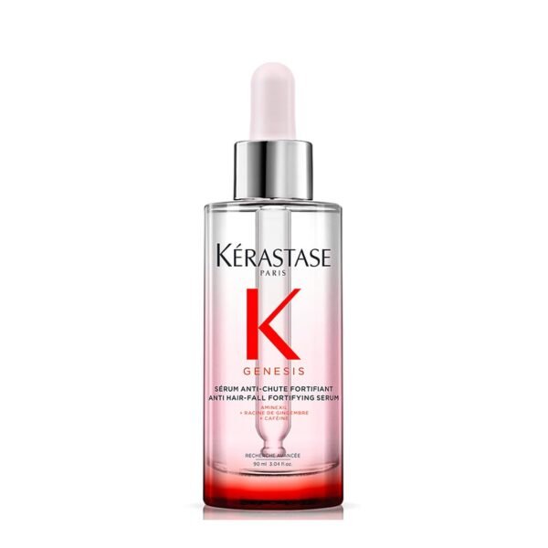 Kérastase Genesis Anti-Hair Fall Serum 90ml | Hair Serum for Hair Fall Control | Strengthens Hair | Infused with Aminexil 1.5%, Ginger Root & Caffeine
