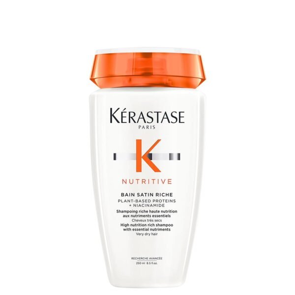 Kérastase Nutritive Riche Nourishing Shampoo 250ml | Deeply Nourishing Shampoo for Dry Hair | Infused with Plant-Based Proteins, Niacinamide &...