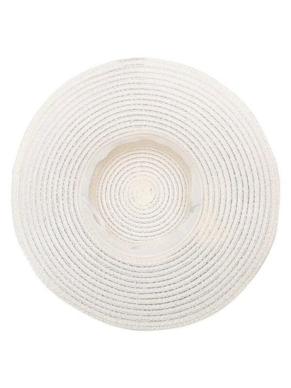 Lightweight Summer Brim Straw Beach Hats for Women - Image 3