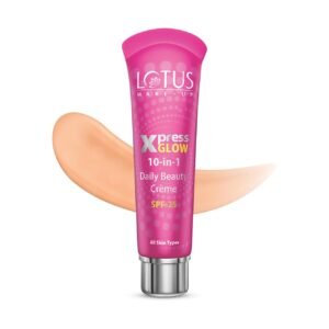 Lotus Herbals Make-up Xpress Glow 10 in 1 SPF 25 Daily Beauty Cream (Royal Pearl, 30g)