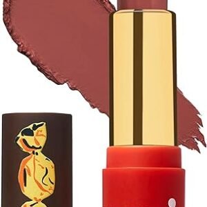 LoveChild Masaba - Caramel - Luxe Matte Lipstick, Moisturising, Long lasting, Finish, Bullet Matte Pink Nude Lipstick, 4ML