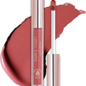 Parul Garg Beauty Featherlite Matte Liquid Lipstick | High-Pigment, Long-Wear & Non-Drying | Lightweight & Transfer-Proof | 100% Vegan & Clean...