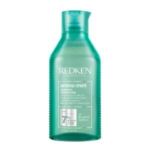 Redken Amino Mint Scalp Relief Shampoo With Amino Mint Complex, 300 ml | Professional pH Balancing Shampoo For Sensitive & Oily Scalp | For Men &...