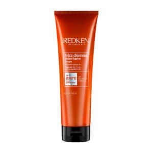 Redken Frizz Dismiss Rebel Tame Leave In Cream With Smoothening Complex, 250 ml | Professional Anti Frizz Treatment with Heat Protection for Dry &...