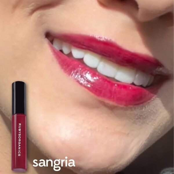 Ruby's Organics Lip Oil Gloss for Women and Girls, All Skin Tones- Moisturizing, Long Lasting, Non Sticky and Non Drying Formula, Glossy Texture,... - Image 4