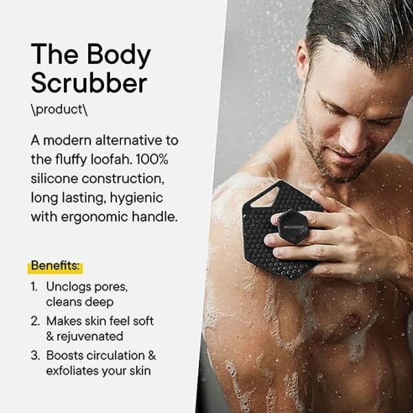 Silicon Massage Bath Brush & Bathing Brush For Softening Body Face Silicone Bath Wash Scrubber Cleaner & Massager For Brushes Men & Women Kids... - Image 5
