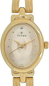 Titan Karishma Revive Analog Champagne Dial Women's Watch-NL2594YM01