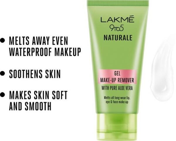 Lakmé Aloe Gel Makeup Remover PO2 Makeup Remover - Image 2
