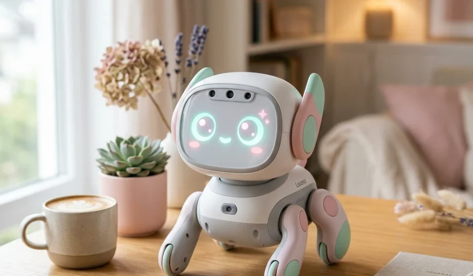 loona ai desktop robotic pet interactive desk companion